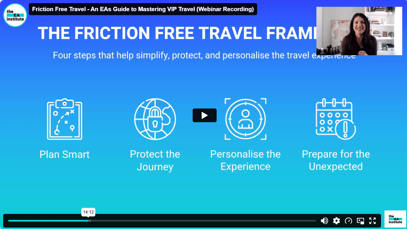 Friction free travel webinar
